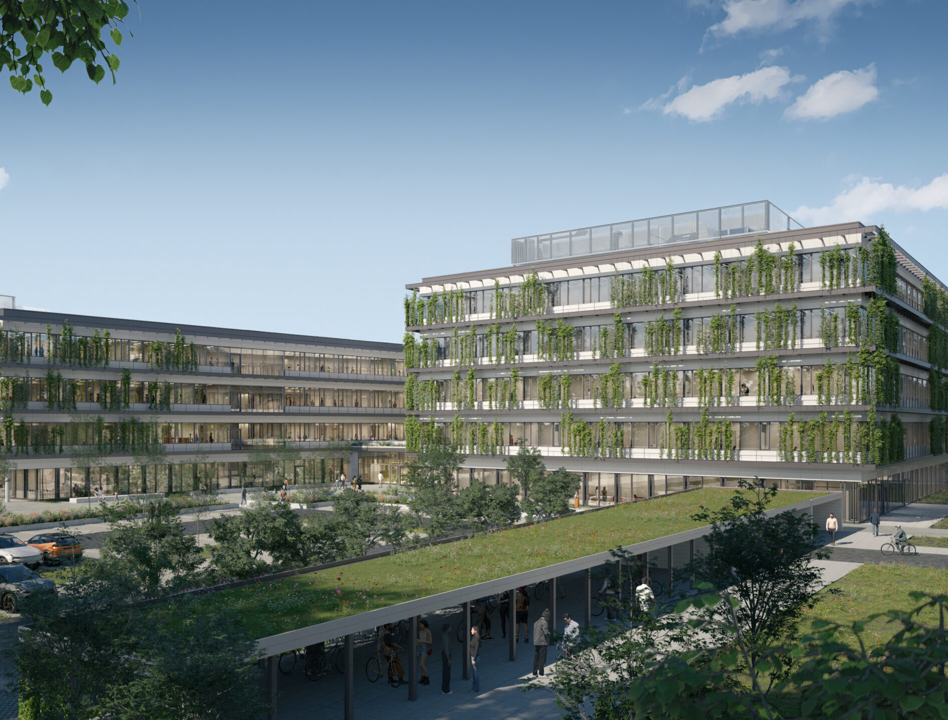 Haus rund um das Erwerbsleben
