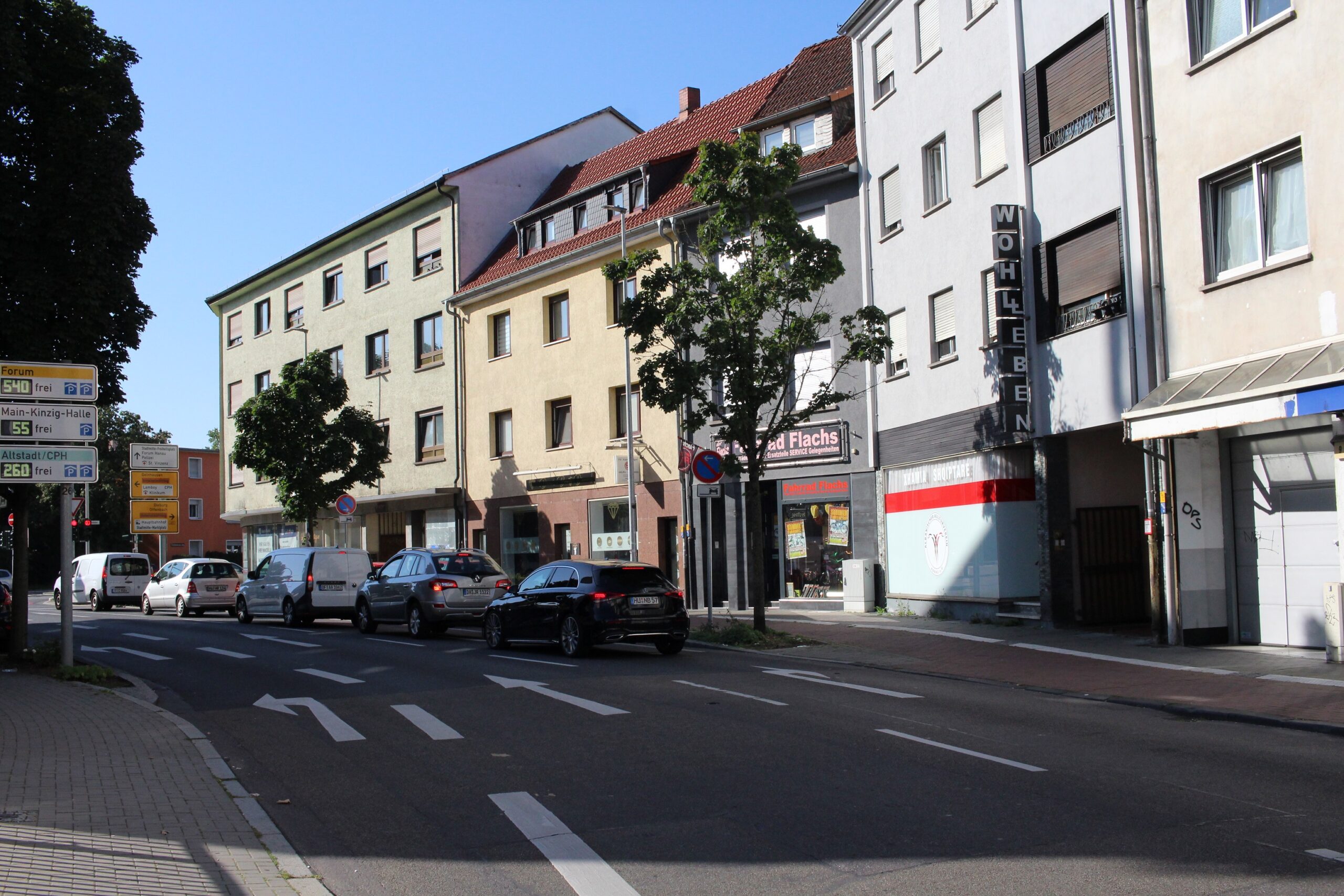Die Hanauer Vorstadt -<br>Quartier mit Entwicklungspotenzial Die Hanauer Vorstadt -<br>Quartier mit Entwicklungspotenzial