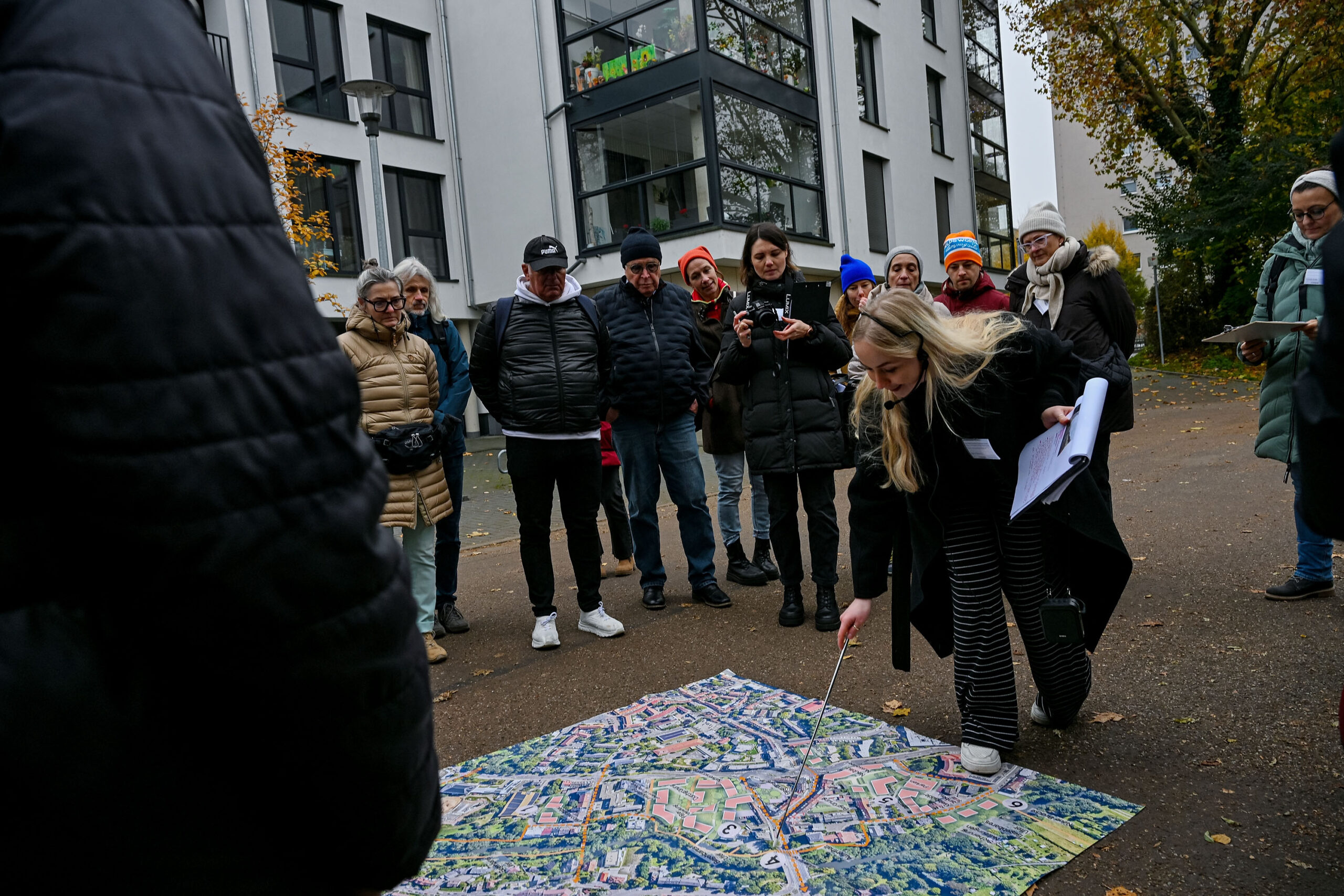 Das Stadtquartier rund um die Hanauer Vorstadt zwischen dem Heinrich-Fischer-Bad in der Eugen-Kaiser-Straße und dem Amtsgericht an der Nußallee wird entwickelt.